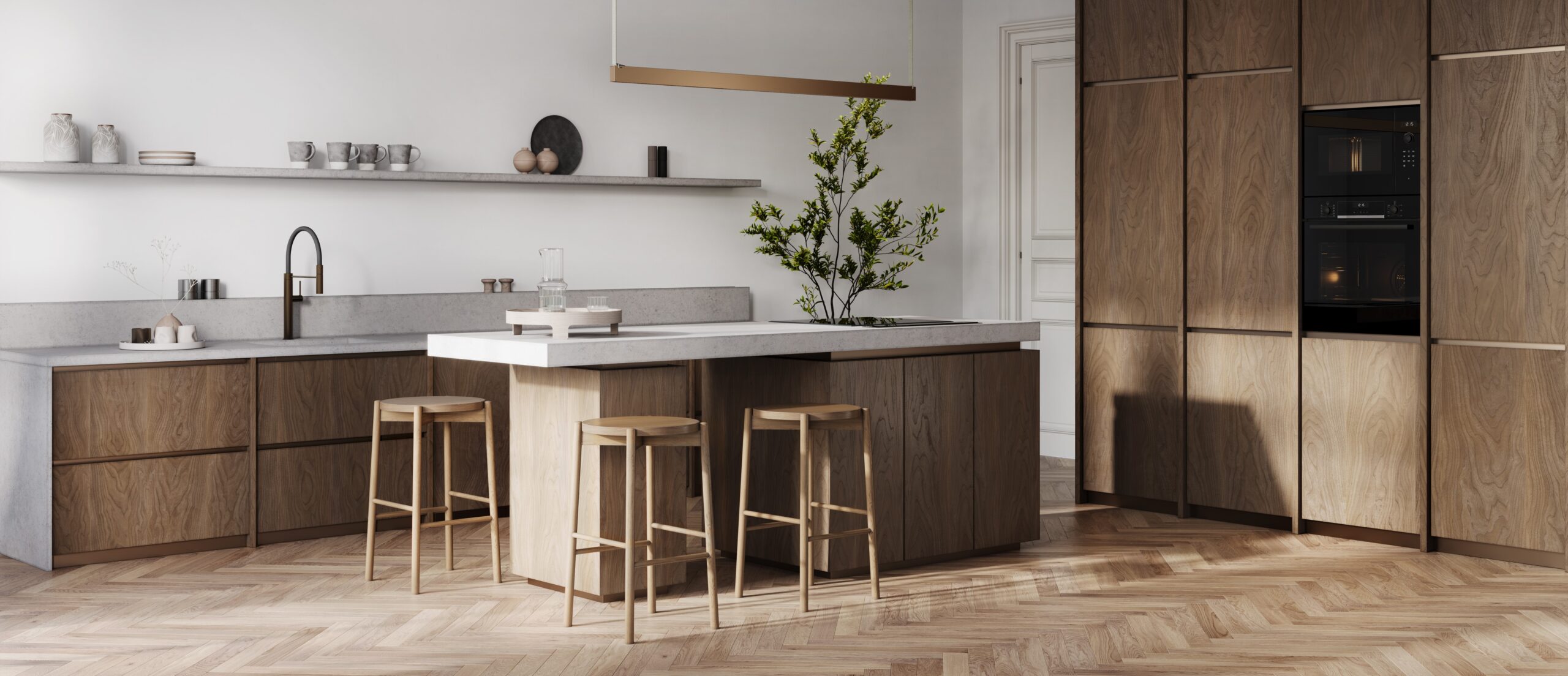 Minimalist Scandinavian Kitchen